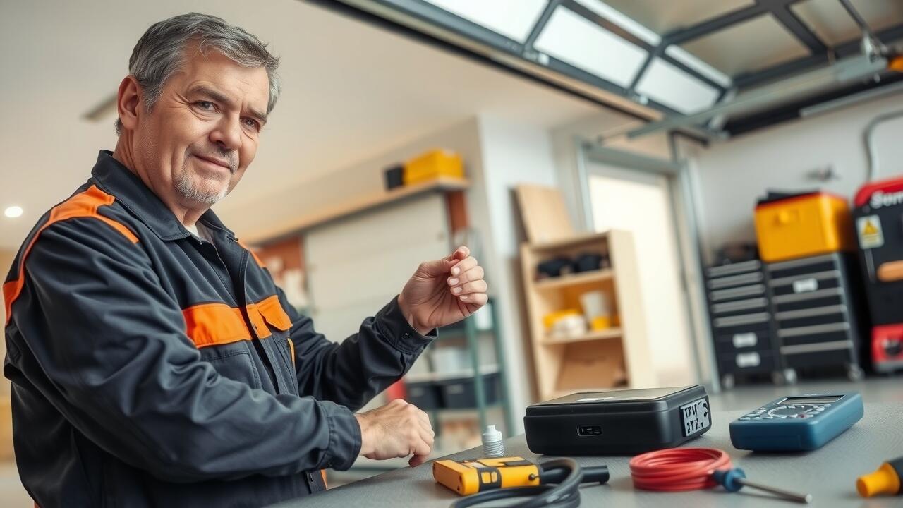 Can you add safety sensors to an old garage door?