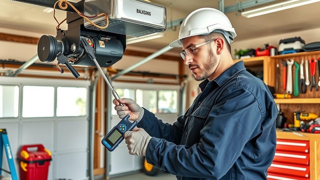 How much does it cost to reset a garage door opener?