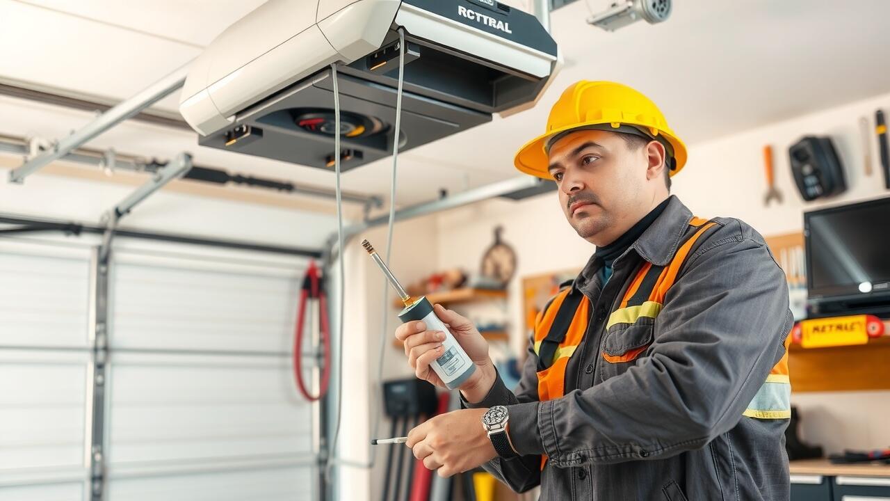 What's the average cost of replacing a garage door opener?